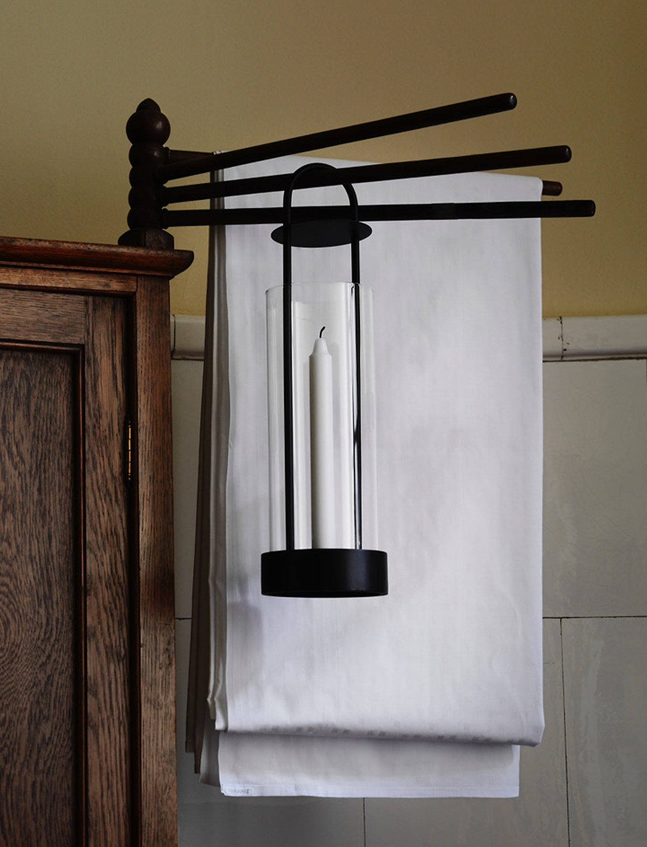Design House Stockholm - Lotus lanterna - laternen - black - 5
