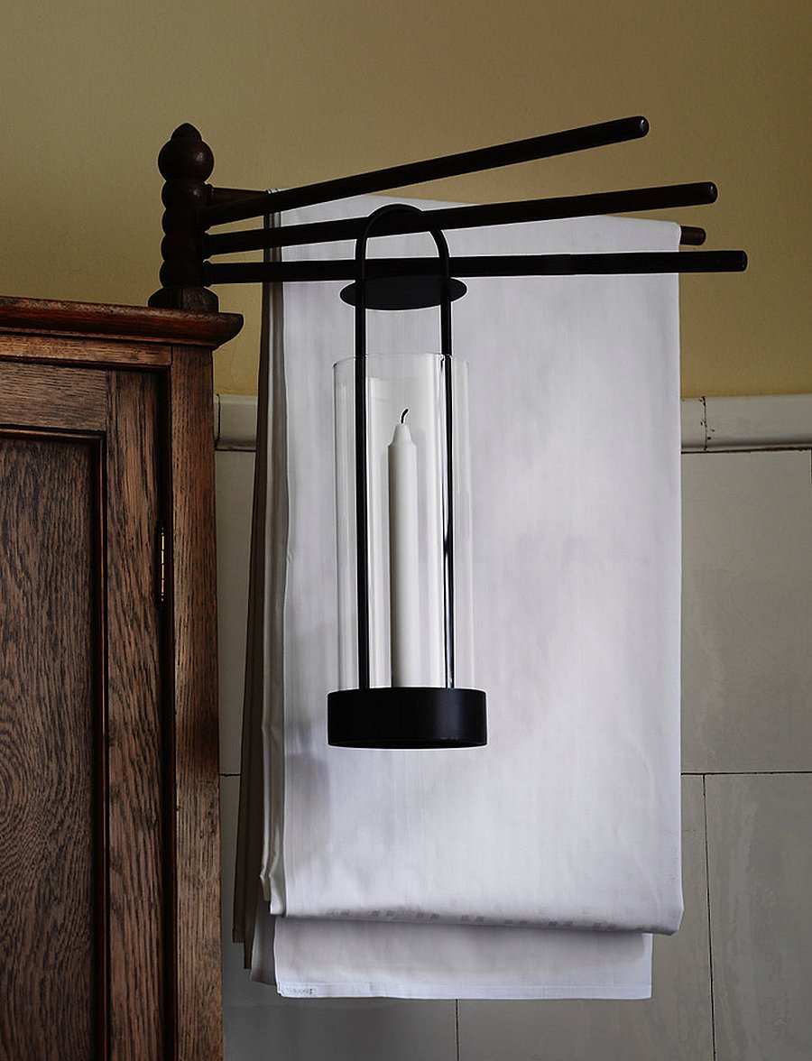 Design House Stockholm - Lotus lanterna - laternen - black - 5