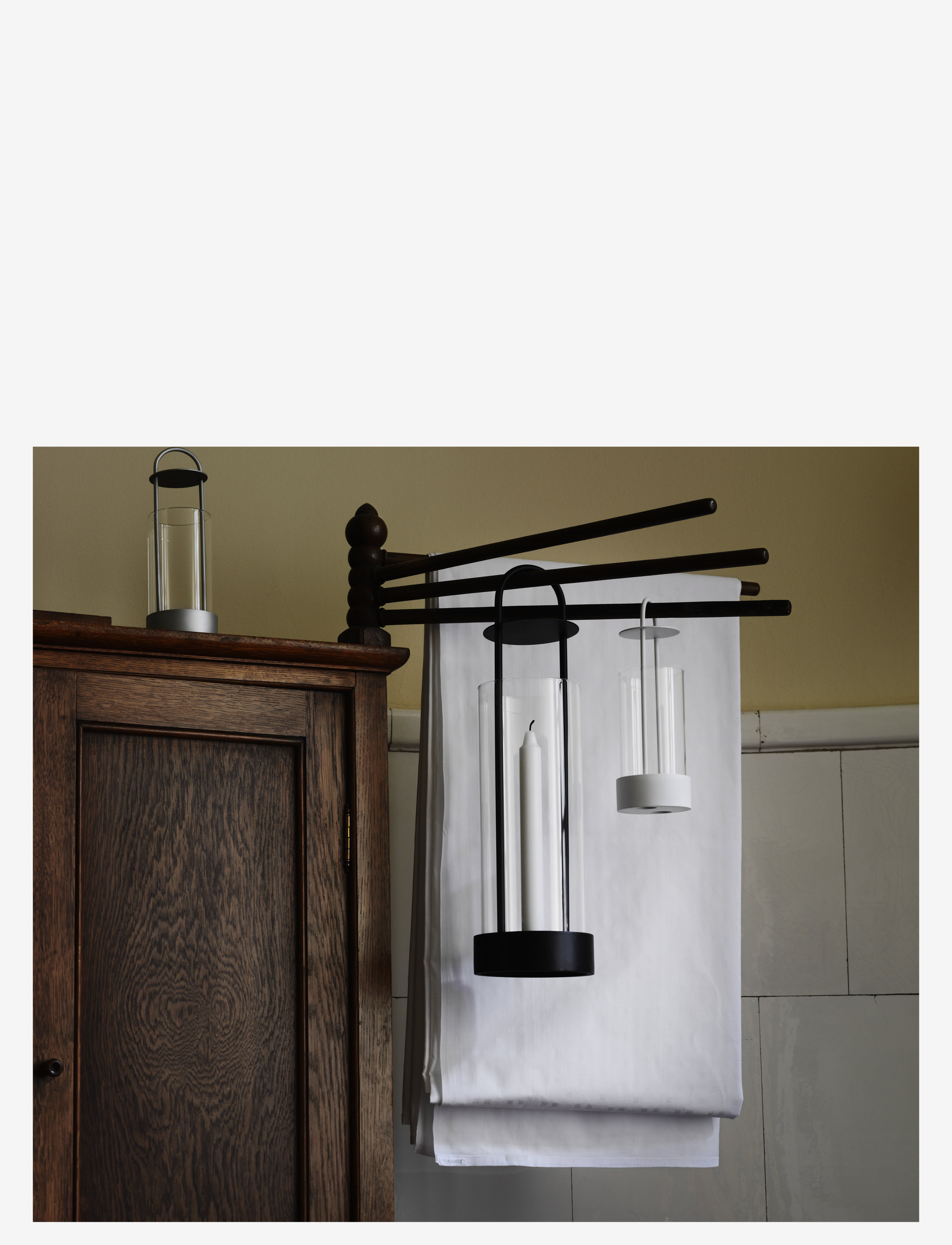 Design House Stockholm - Lotus lanterna - laternen - black - 3