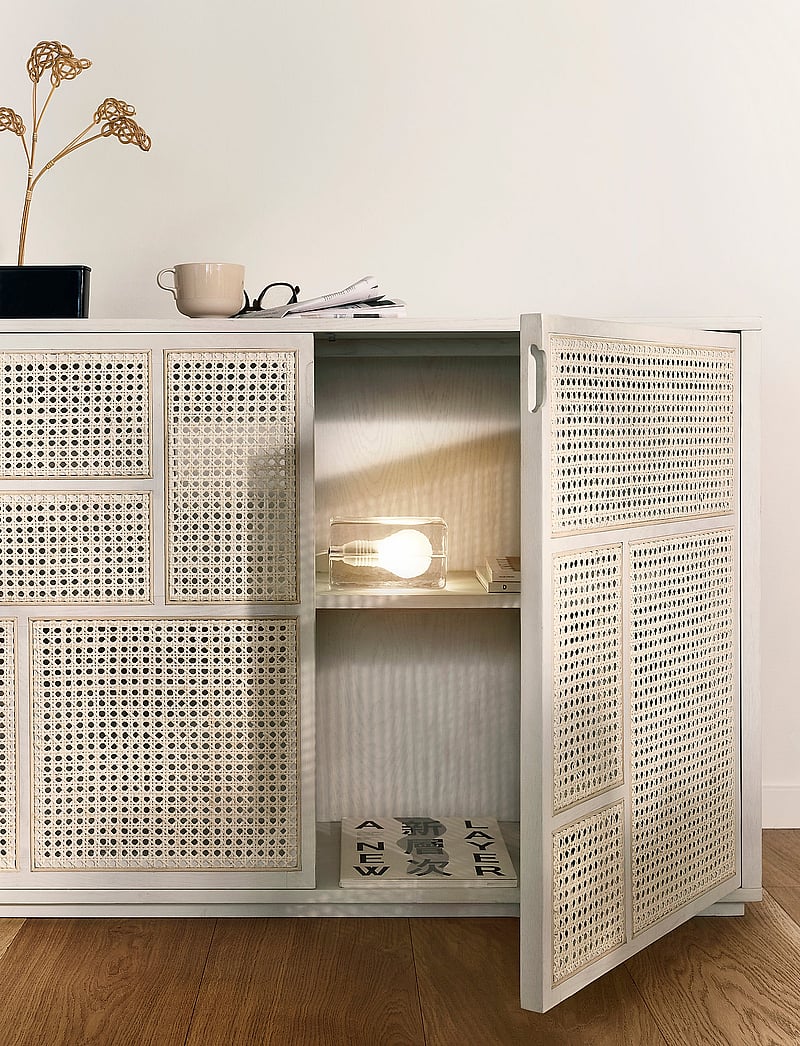 Design House Stockholm - Block Lamp Textile cord - versla eftir verði - black - 3