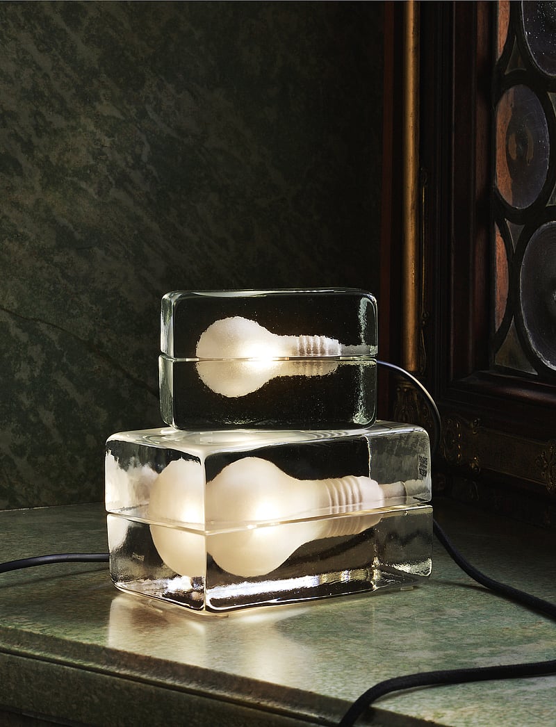 Design House Stockholm - Block Lamp Textile cord - versla eftir verði - black - 4