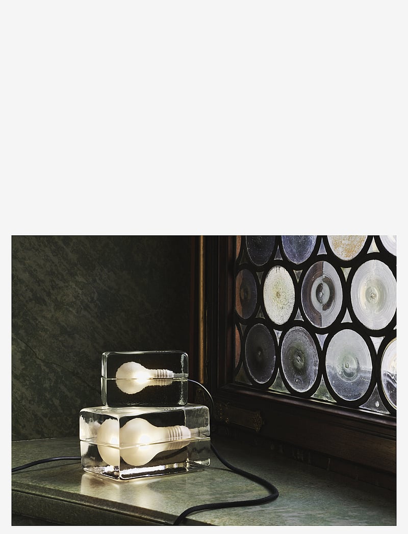 Design House Stockholm - Block Lamp Textile cord - versla eftir verði - black - 1