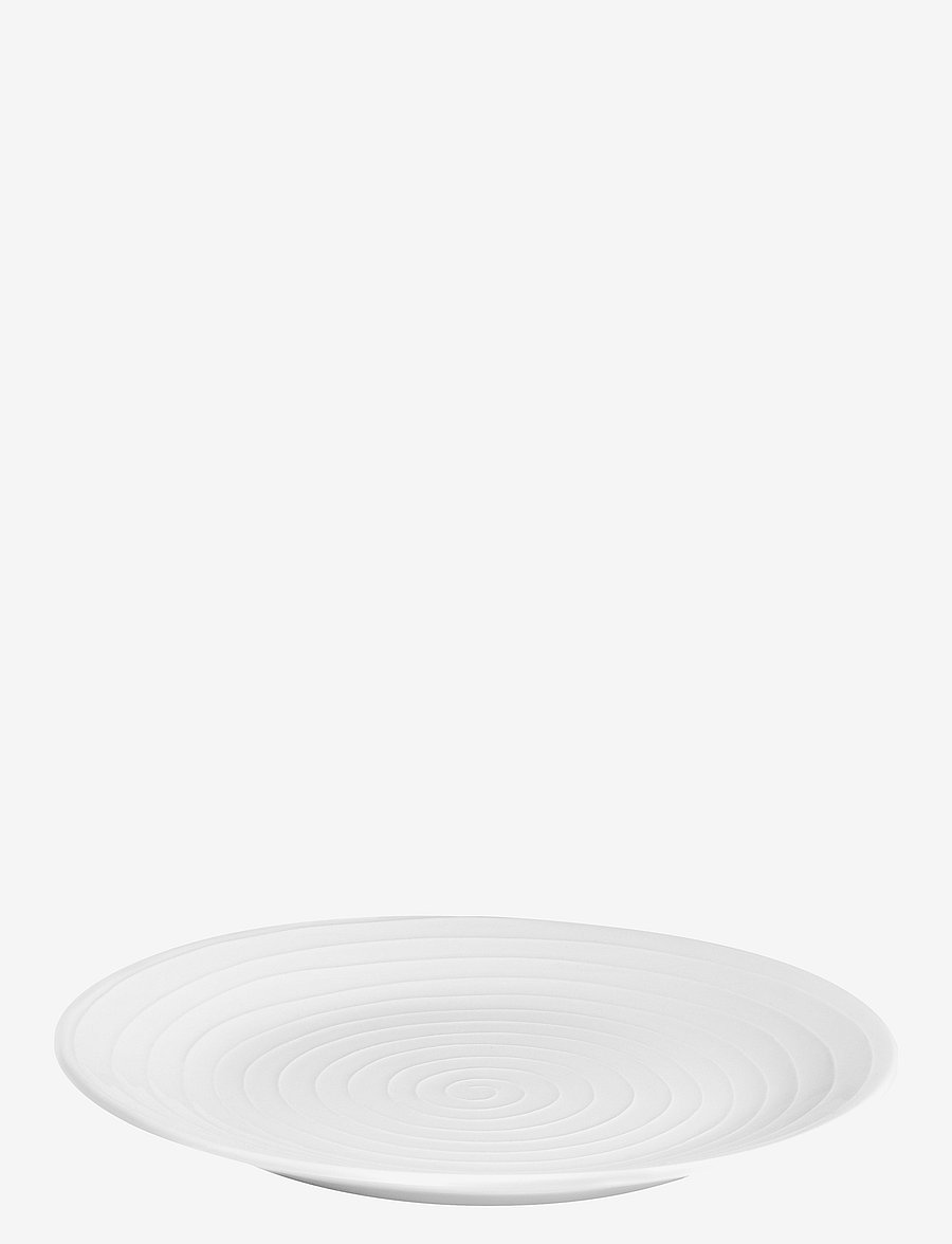 Design House Stockholm - Blond Plate Coupe - praetaldrikud - white/stripe - 1