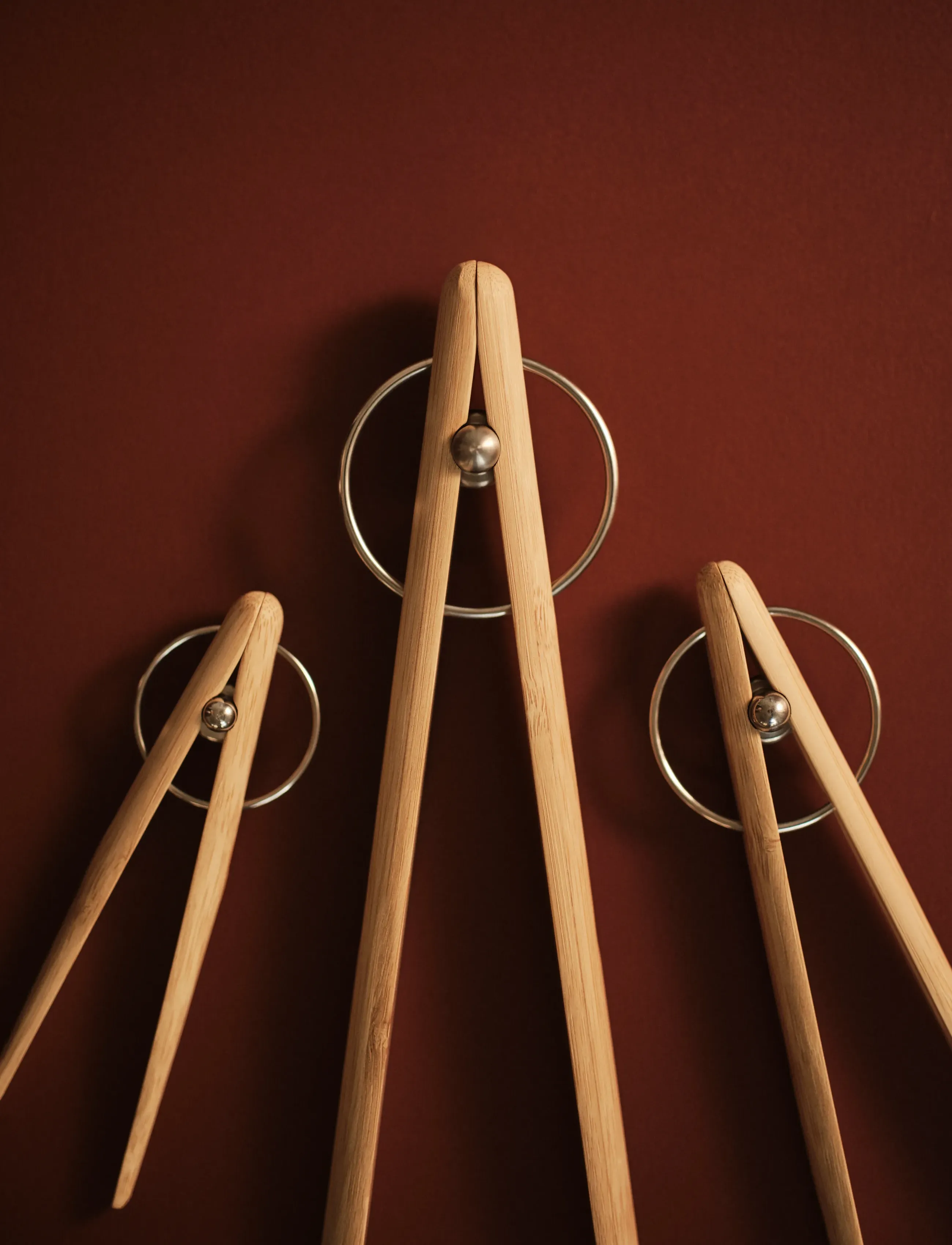 Design House Stockholm Pick Up Wood Mini, 15 cm, Brown, Køkkenredskaber > Tænger Og Drejeskiver, Unisex