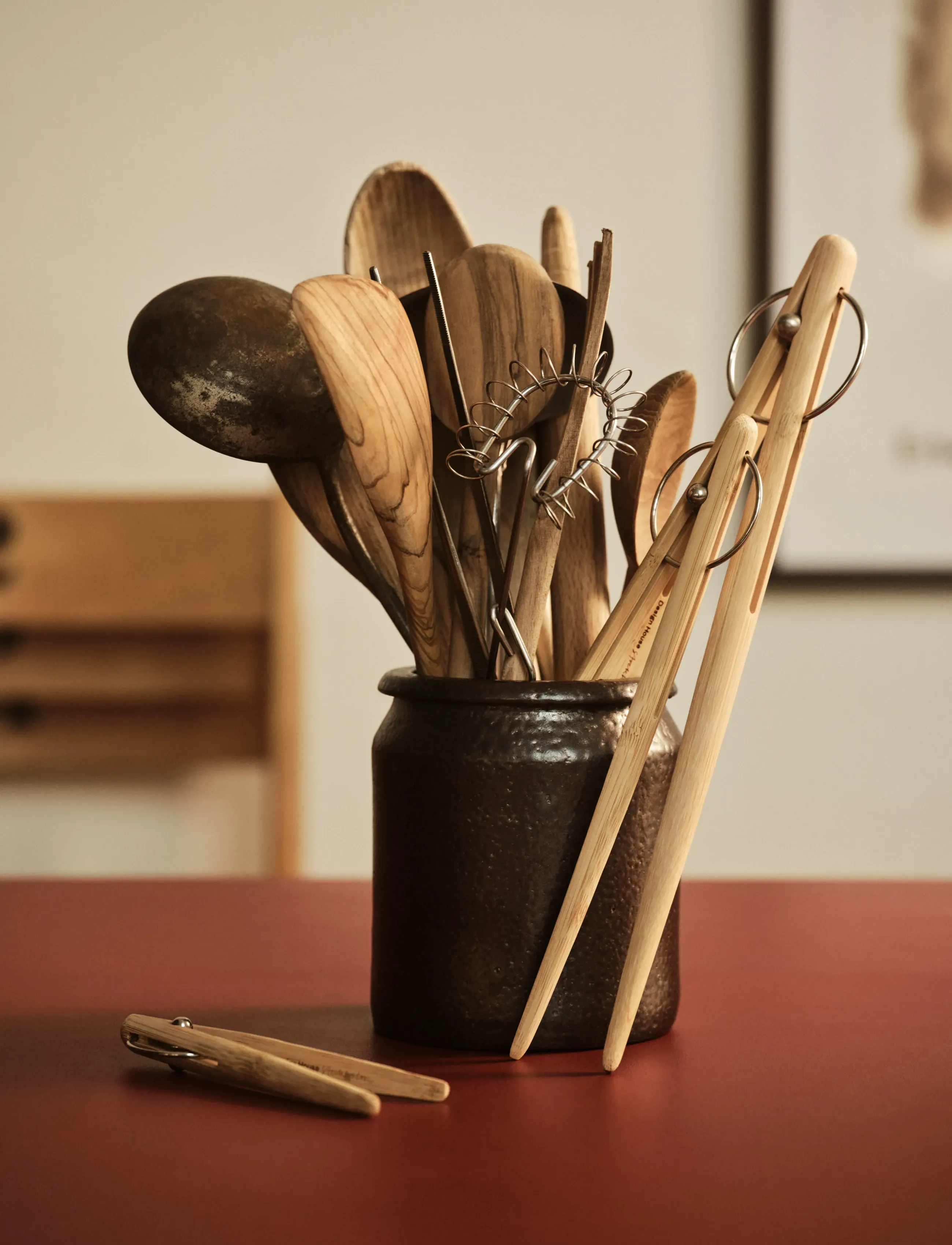 Design House Stockholm - Pick Up Wood Mini - pihdit & pinsetit - bamboo - 2