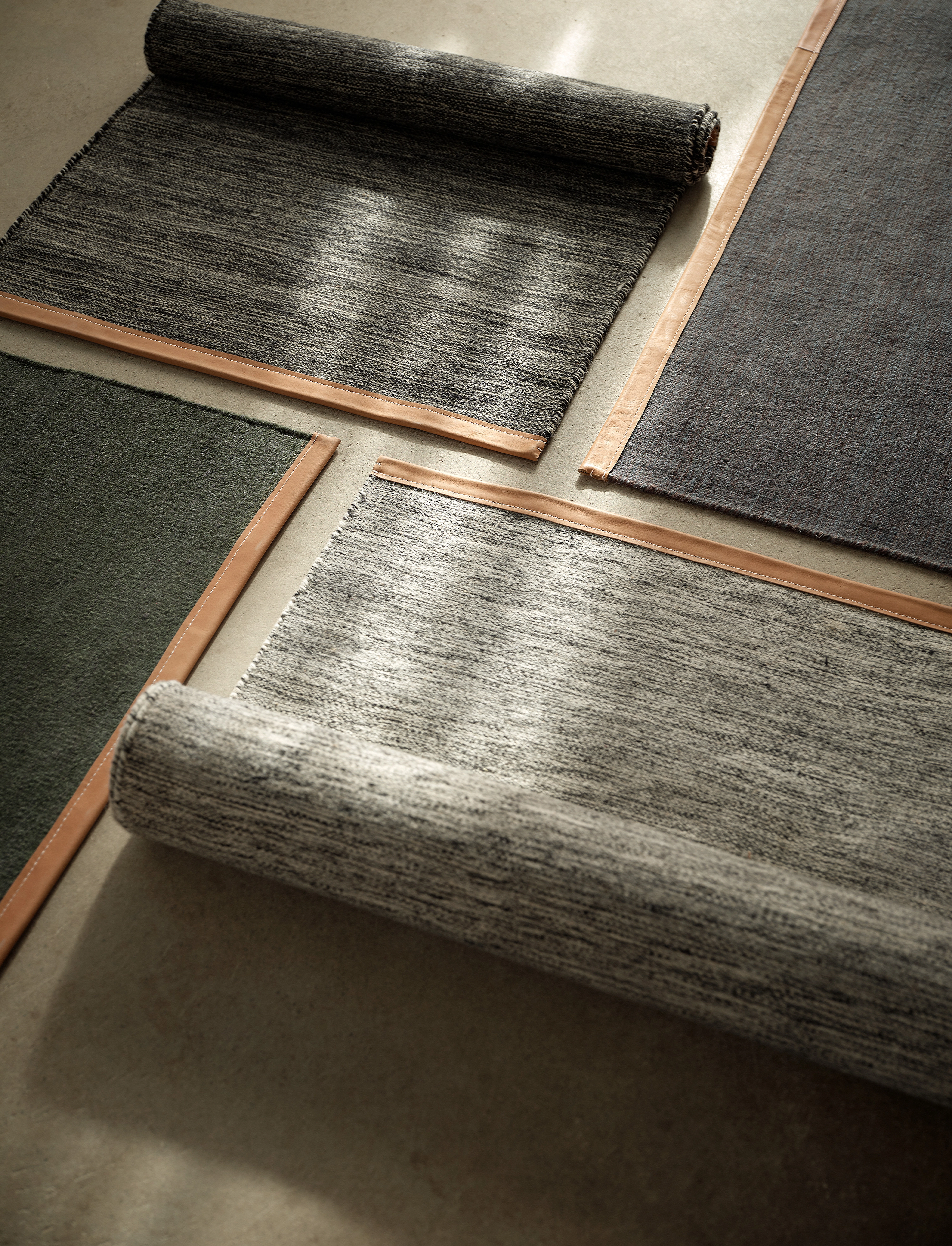 Design House Stockholm Björk Carpet, 80X250 cm, Rugs & Carpets, Grau - Wool Rugs, Homeware