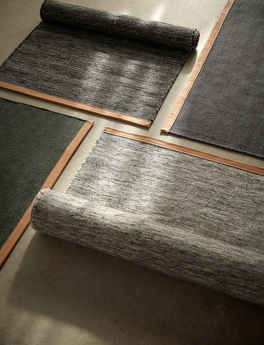 Design House Stockholm - Björk Carpet - villased vaibad - dark grey - 0