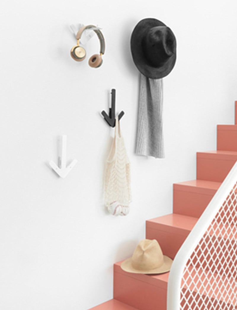 Design House Stockholm - Arrow Hanger - haken - black - 4