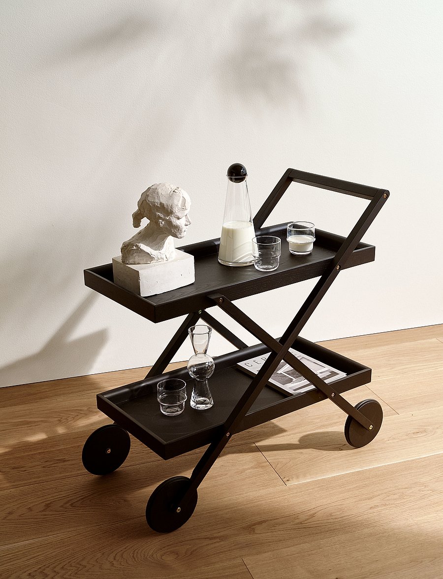 Design House Stockholm - Fia Carafe - veekannud - clear/black - 4
