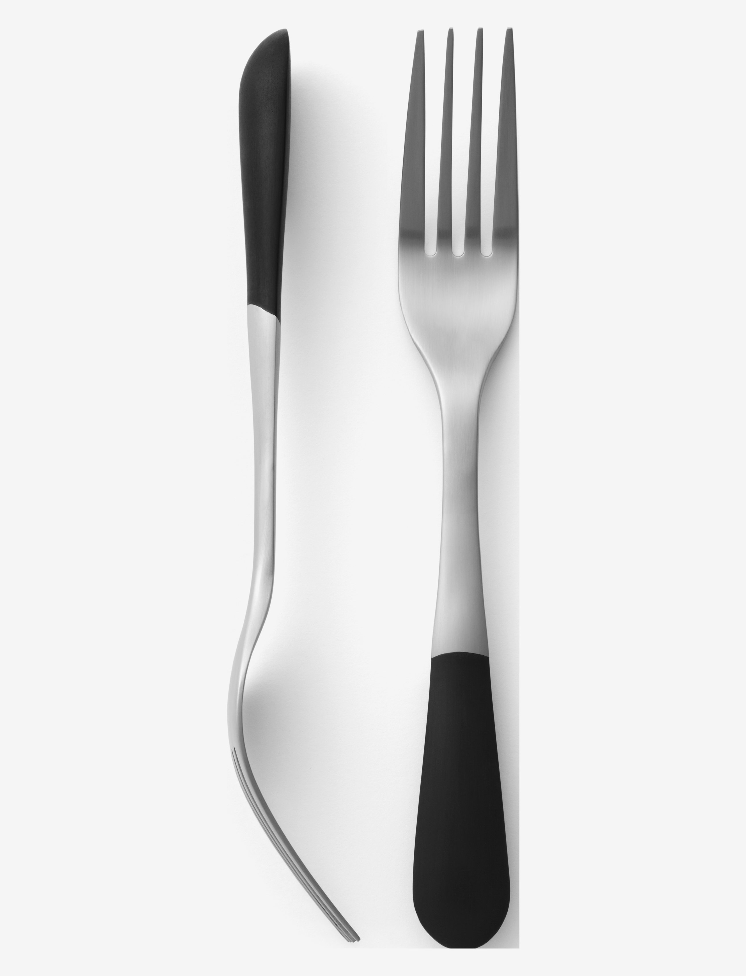 Design House Stockholm Fork Dinner 2 Pcs Set, L:20 cm, Cutlery, Silber - Forks, Homeware