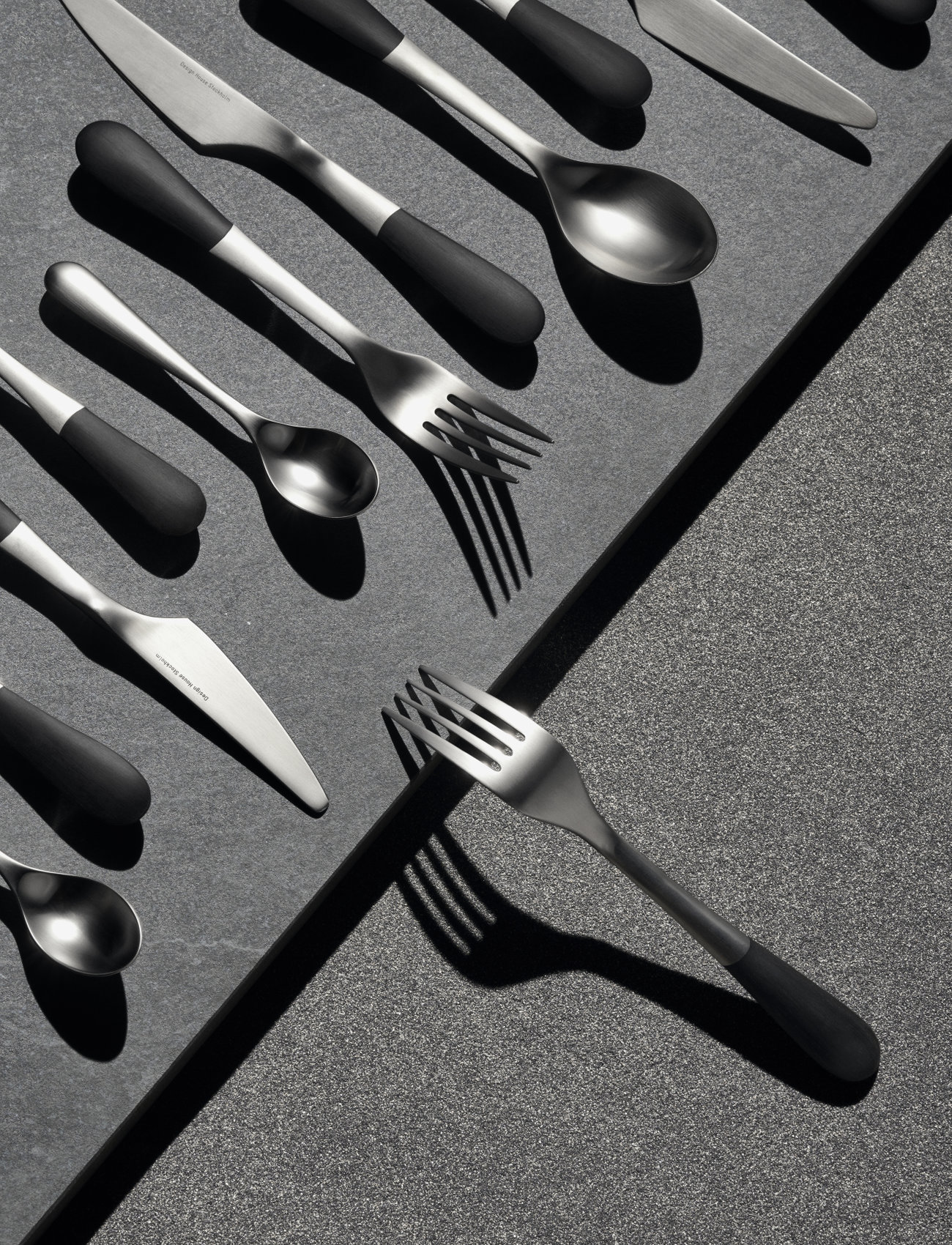 Design House Stockholm - Stockholm Am tee spoon 2 pcs Set - kaffee- & teelöffel - clear - 1