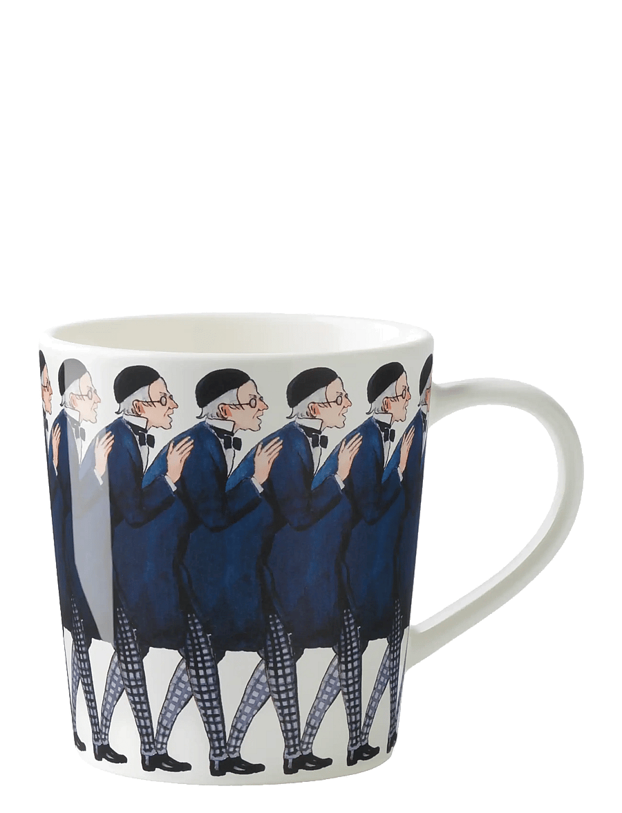Design House Stockholm - Uncle Blue Mug with handle - kohvitassid - multi - 1