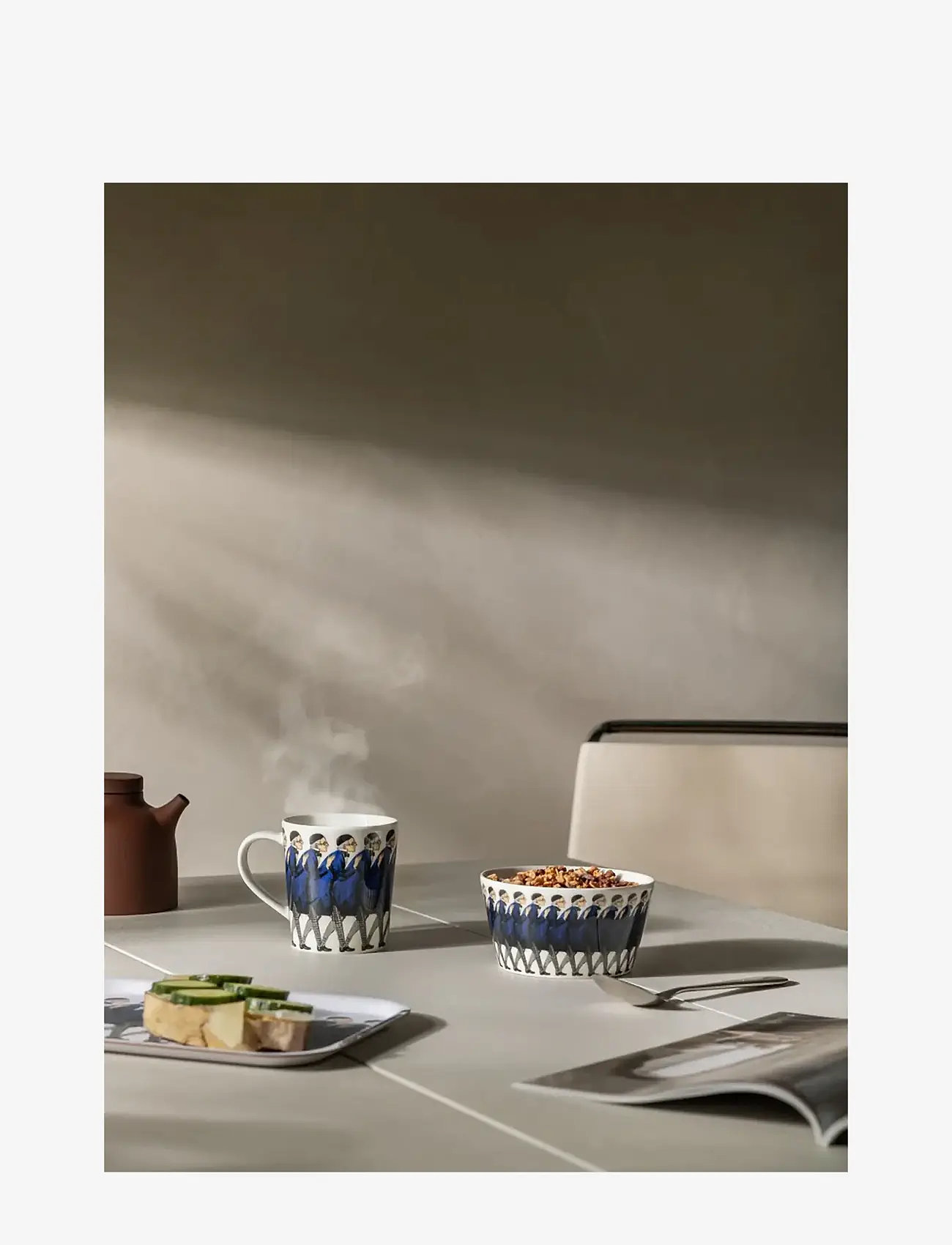 Design House Stockholm - Uncle Blue Mug with handle - kohvitassid - multi - 1