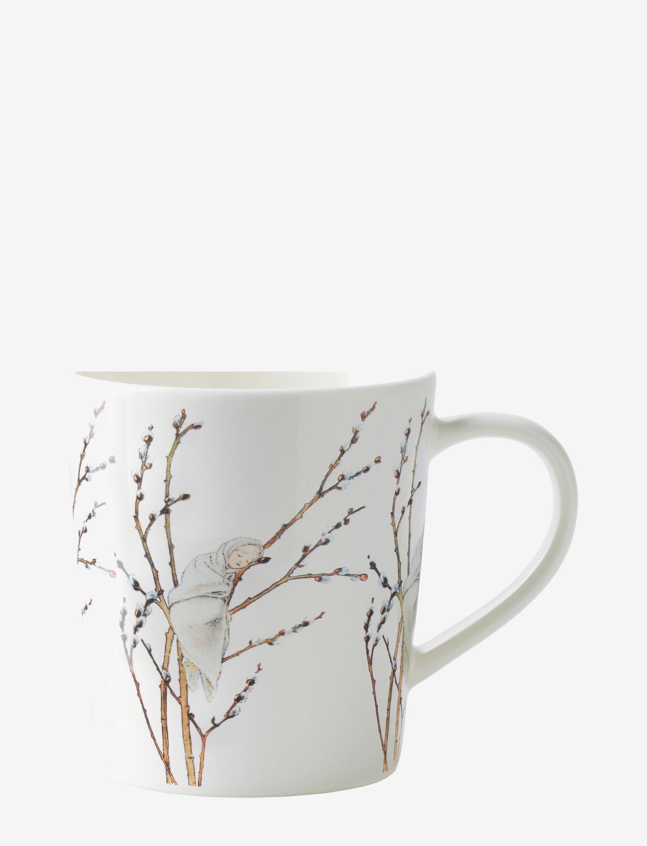 Design House Stockholm - Little Willow Mug with handle - kaffetassen - white - 1