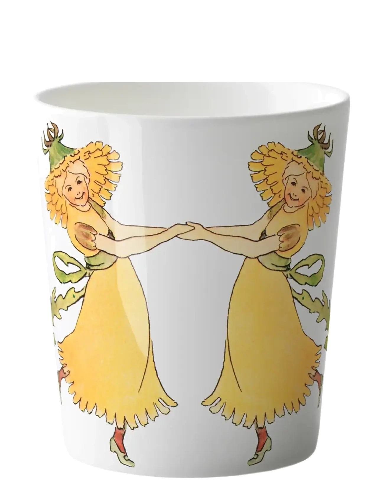 Design House Stockholm Dandelions Mug, Coffee Kop, Hvid, Str: 28 CL
