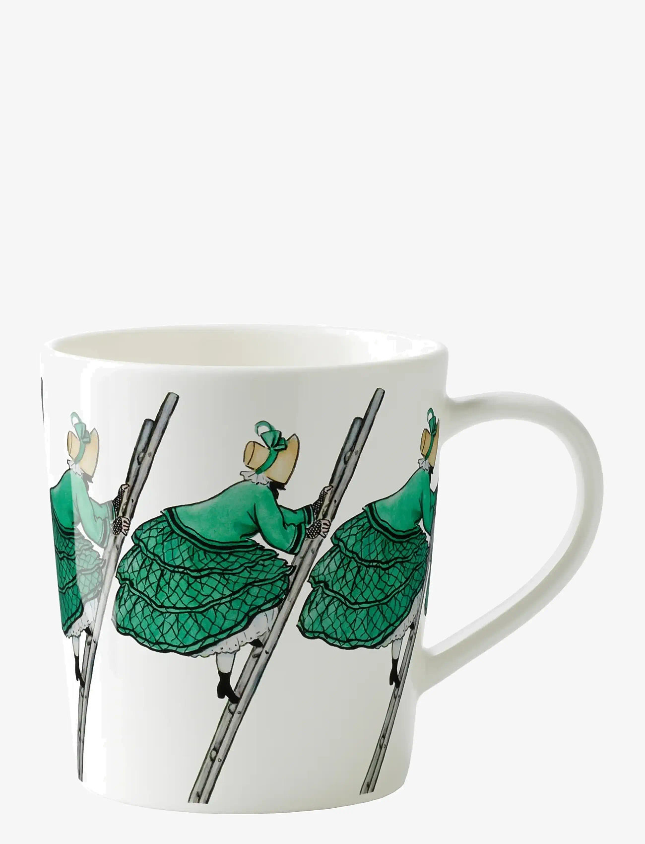 Design House Stockholm - Aunt Green Mug with handle - kohvitassid - multi - 1