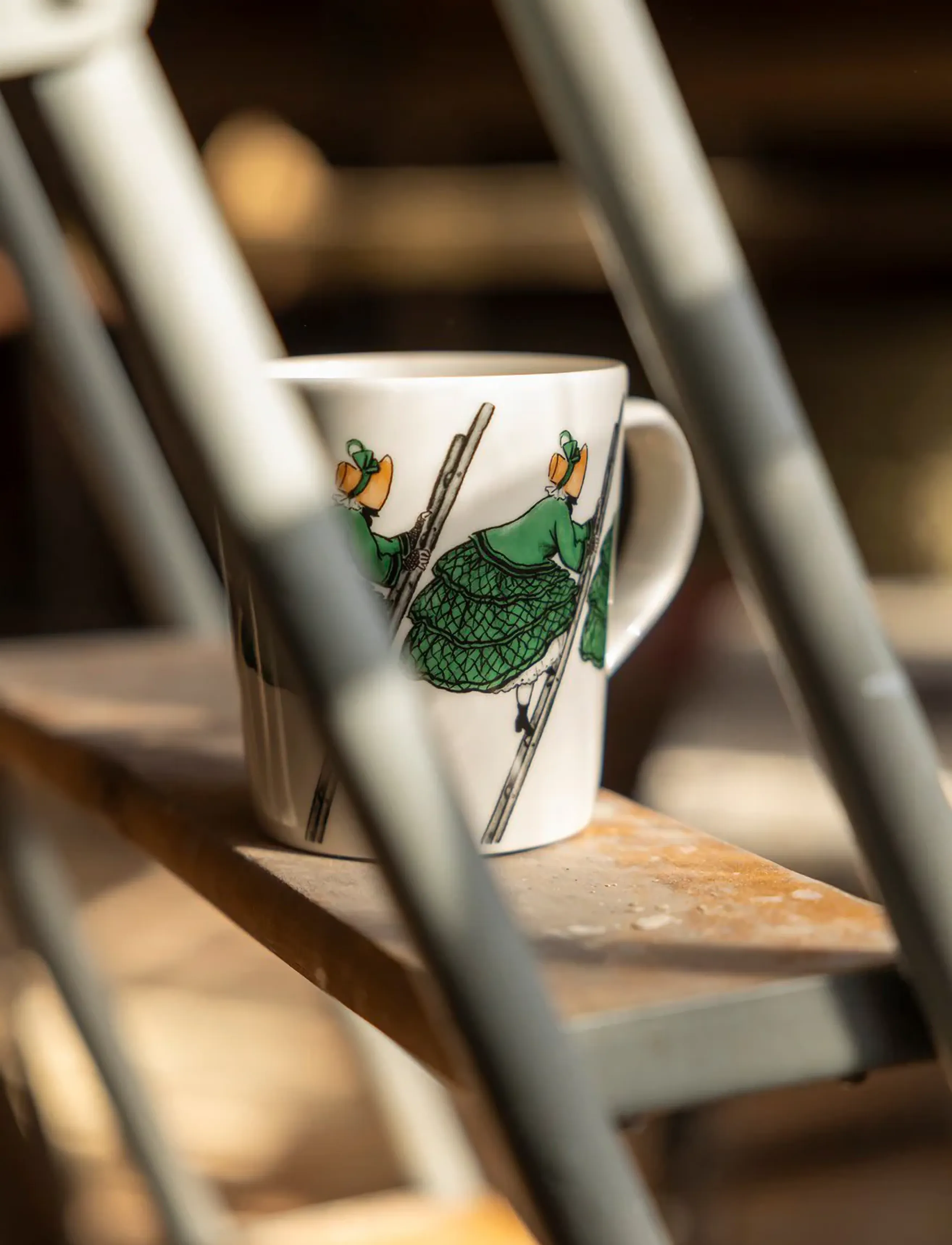 Design House Stockholm - Aunt Green Mug with handle - kaffekopper - multi - 2