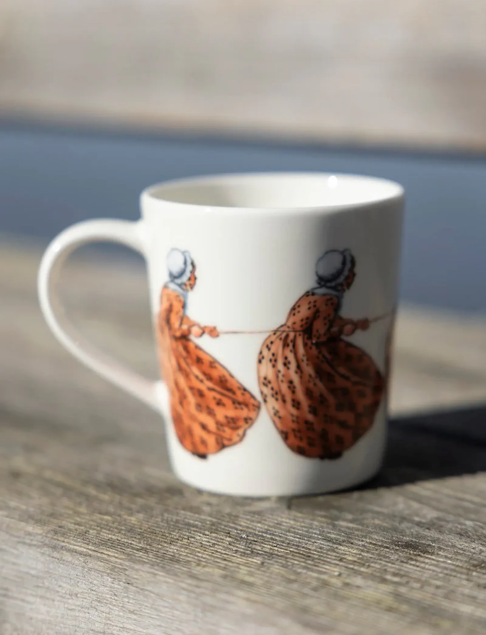 Design House Stockholm - Aunt Brown Mug with handle - kaffekopper - multi - 3