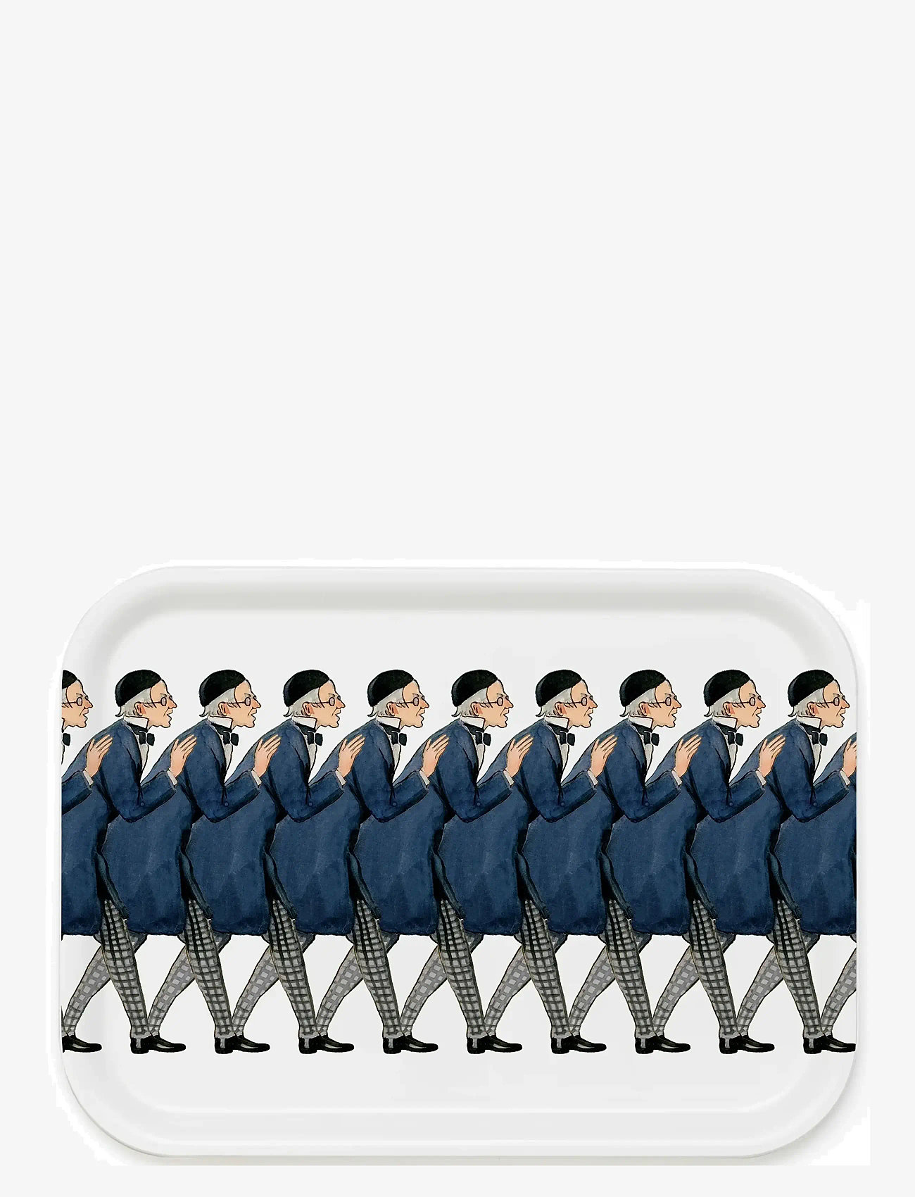 Design House Stockholm - Uncle Blue Tray - brickor - multi - 1