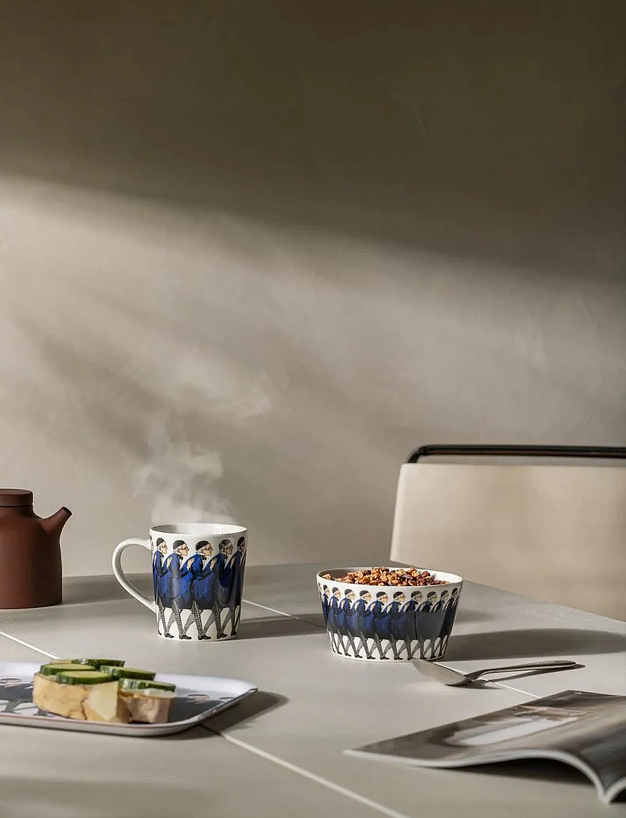 Design House Stockholm - Uncle Blue Bowl - hommikusöögikausid - multi - 0