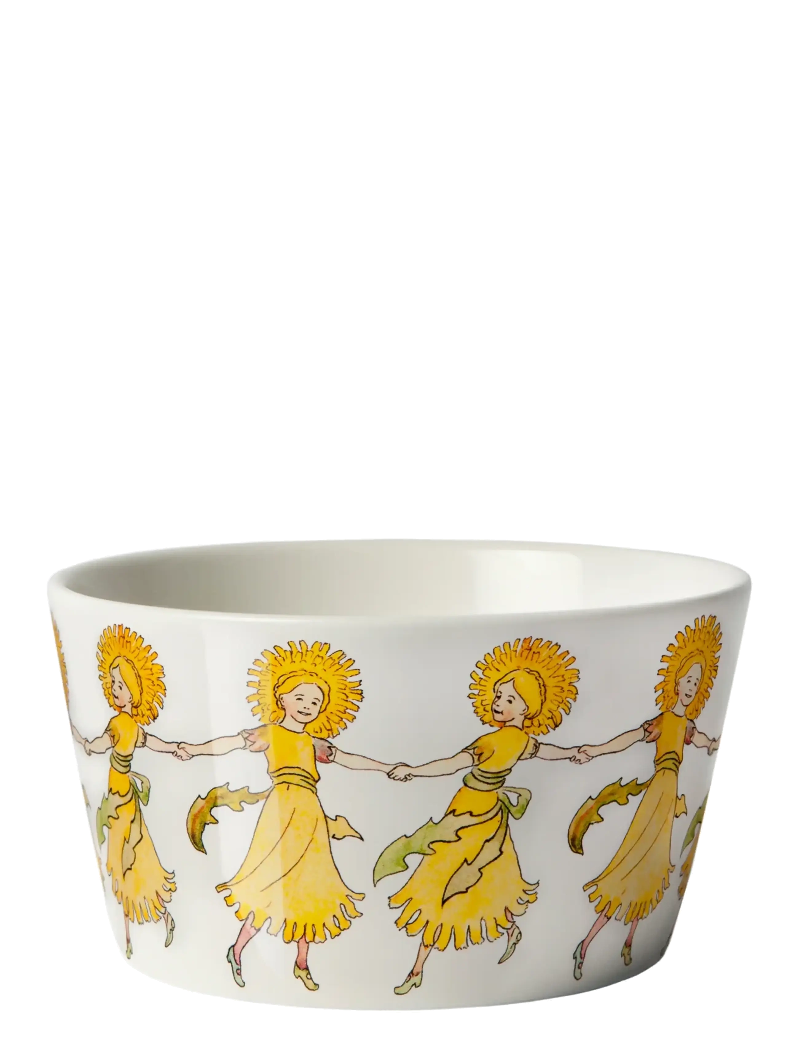 Design House Stockholm Dandelions Bowl, Breakfast Skål, Gul, Str: 50 CL
