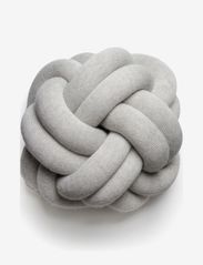 Knot cushion - WHITEGREY