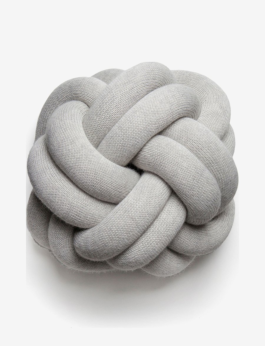 Design House Stockholm - Knot cushion - osta hinna alusel - whitegrey - 1