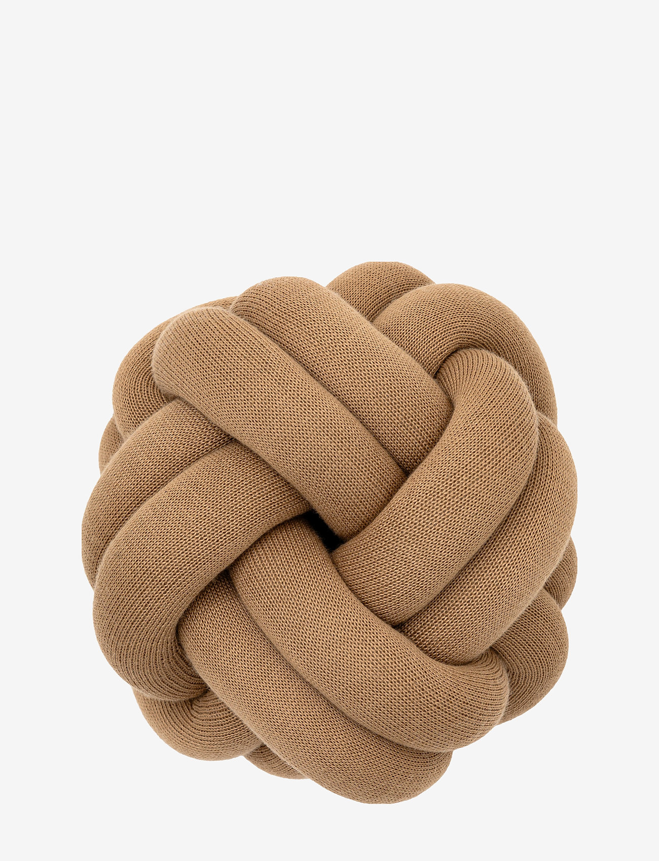 Design House Stockholm - Knot Cushion - köp efter pris - camel - 1