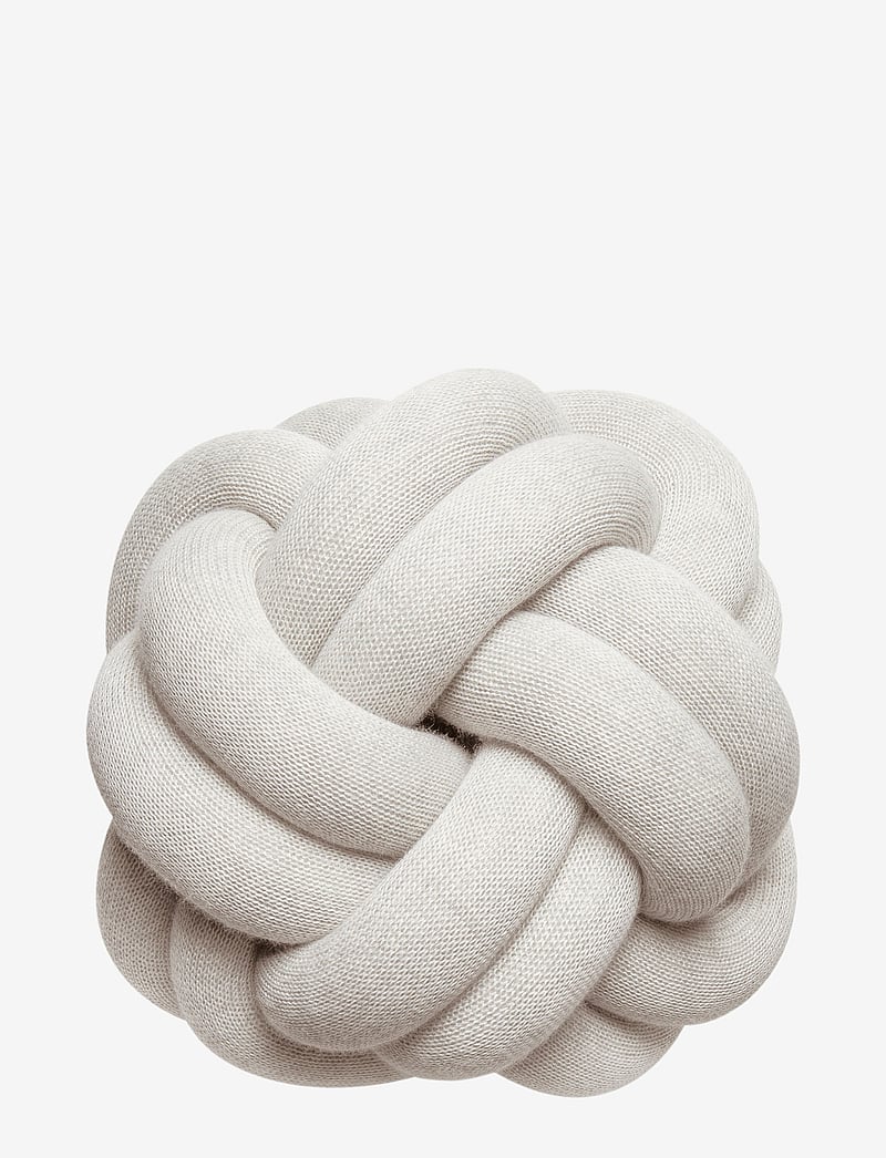 Design House Stockholm - Knot cushion - osta hinna alusel - cream - 0