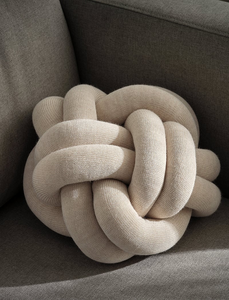Design House Stockholm - Knot cushion - osta hinna alusel - cream - 3