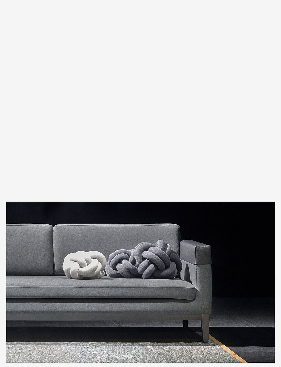 Design House Stockholm - Knot cushion - osta hinna alusel - grey - 2