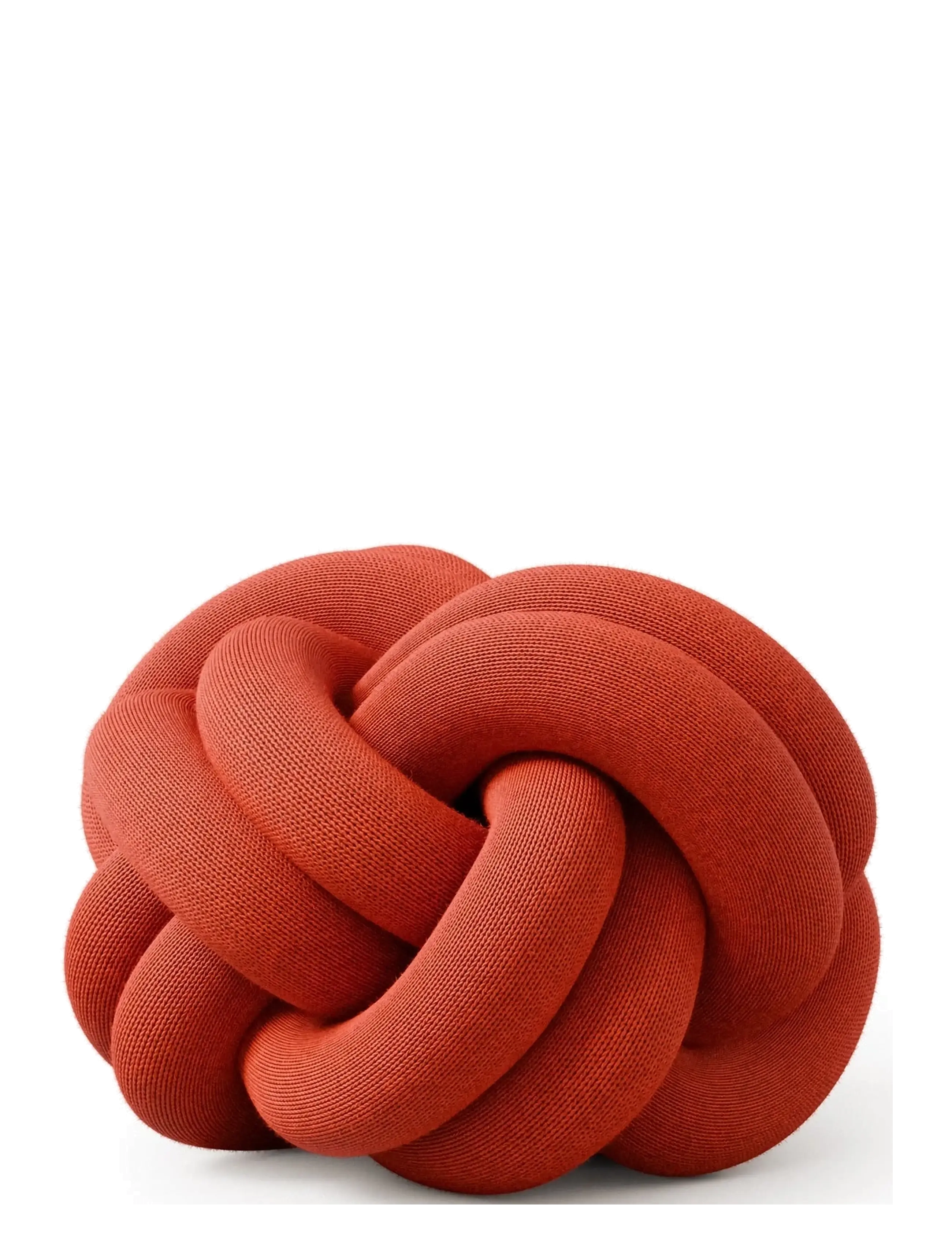Design House Stockholm Knot Cushion, Pudder, Orange, Str: ONE SIZE