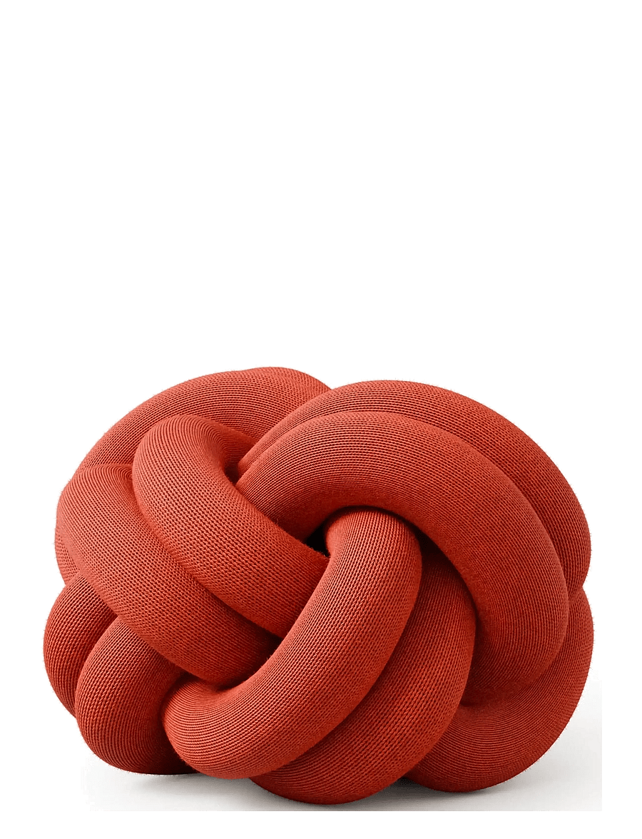 Design House Stockholm - Knot cushion - dekoratīvie spilveni - red - 1