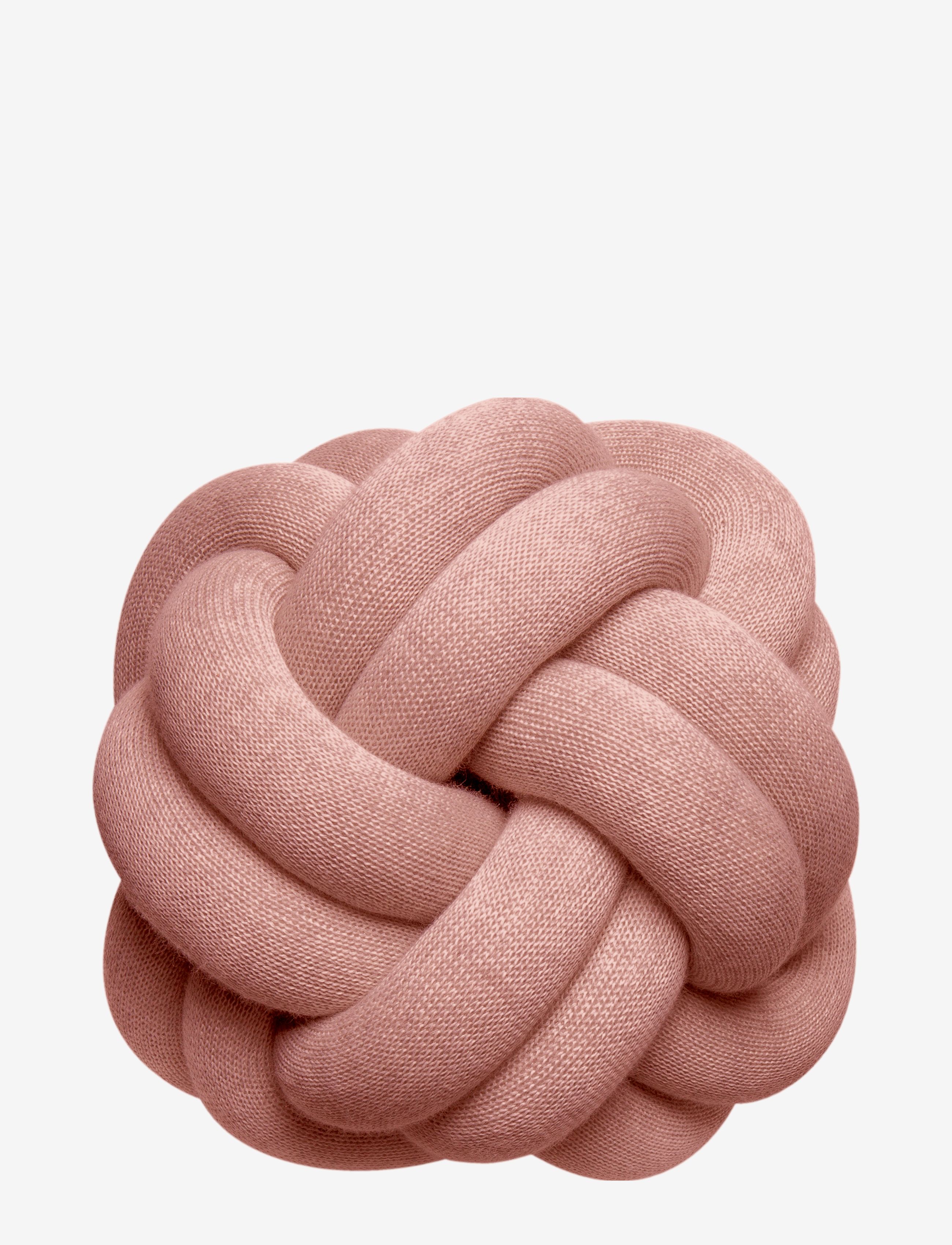 Design House Stockholm Knot cushion - Tekstiler - DUSTY PINK / pink/rose