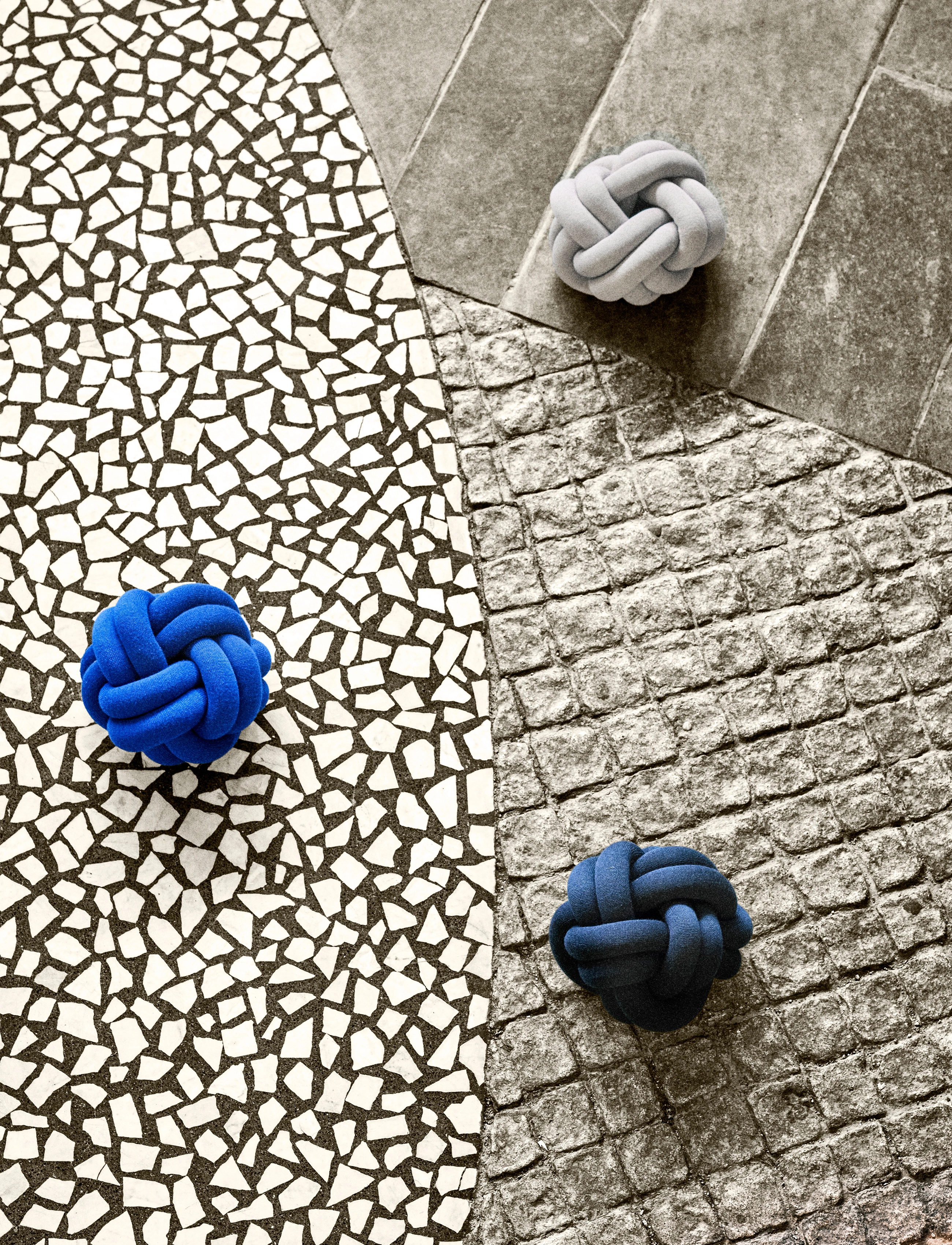 Design House Stockholm - Knot cushion - nach preis einkaufen - navy - 5