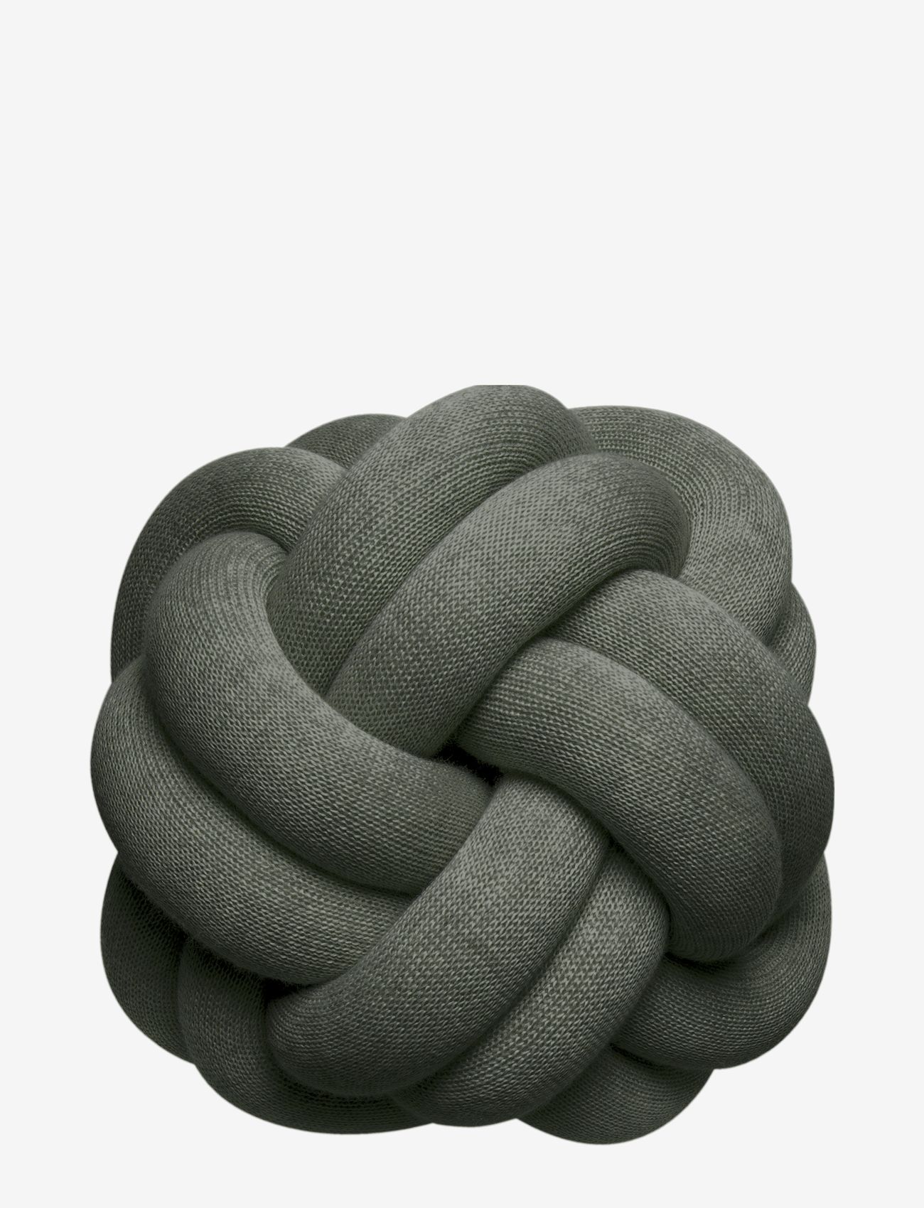Knot cushion - FOREST GREEN