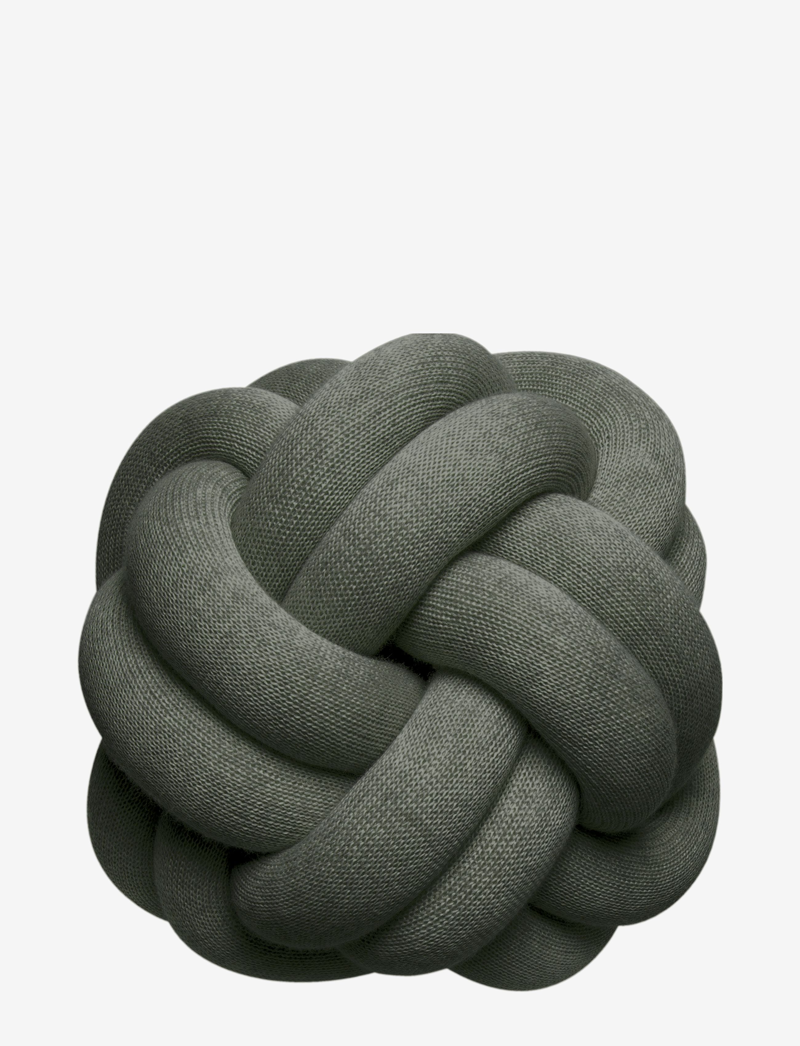 Design House Stockholm Knot cushion - Tekstiler - FOREST GREEN / green