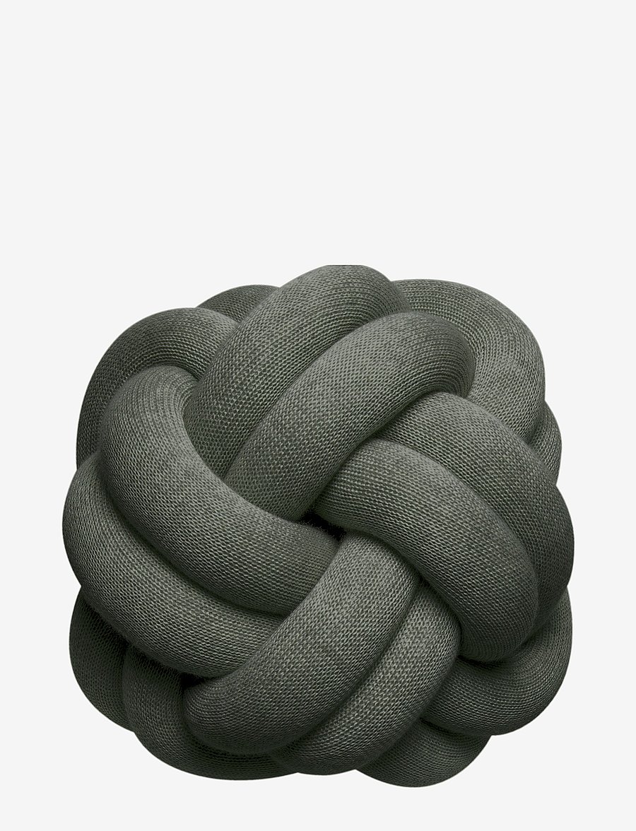 Design House Stockholm - Knot cushion - osta hinna alusel - forest green - 1