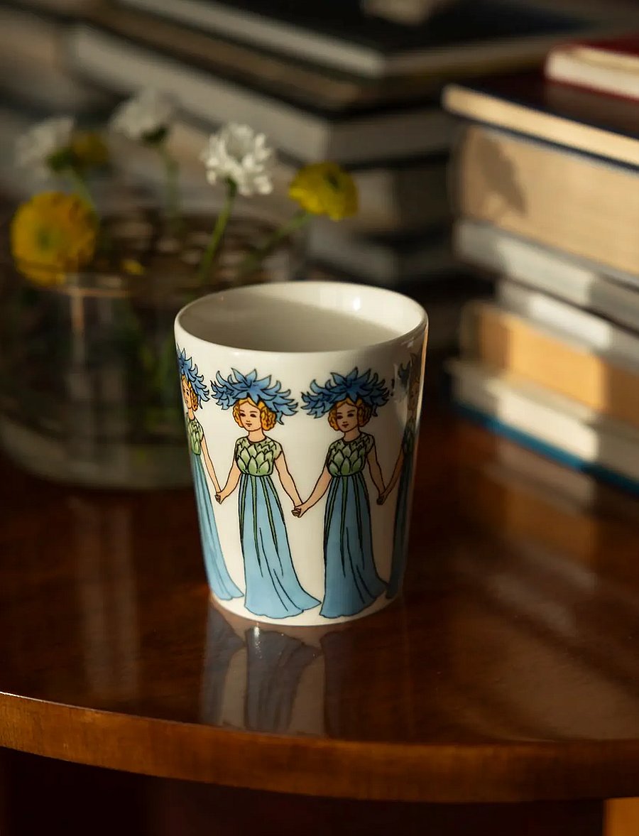 Design House Stockholm - Cornflower Mug - kavos puodeliai - multi - 2