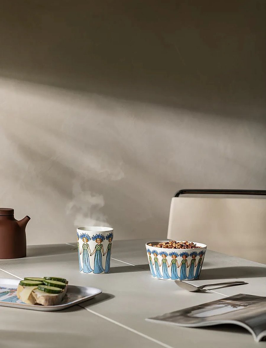 Design House Stockholm - Cornflower Mug - kavos puodeliai - multi - 3