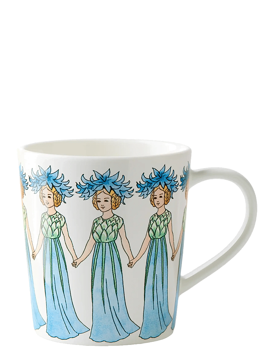 Design House Stockholm - Cornflower Mug with handle - kafijas krūzes - multi - 1