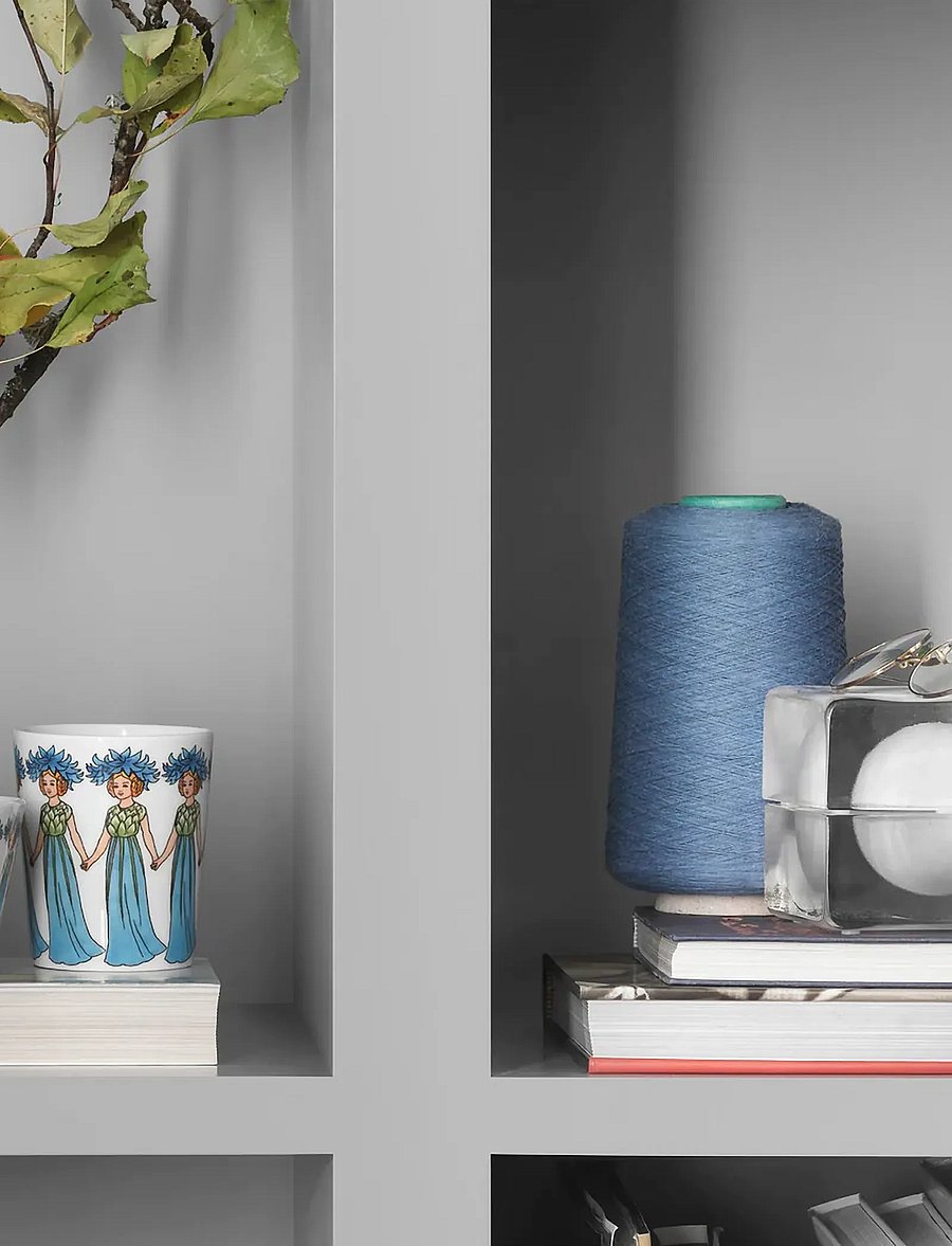 Design House Stockholm - Cornflower Mug with handle - kafijas krūzes - multi - 0
