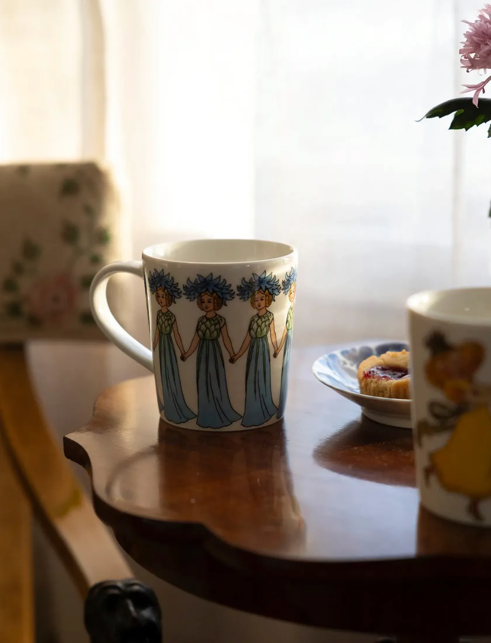 Design House Stockholm - Cornflower Mug with handle - kaffekoppar - multi - 2