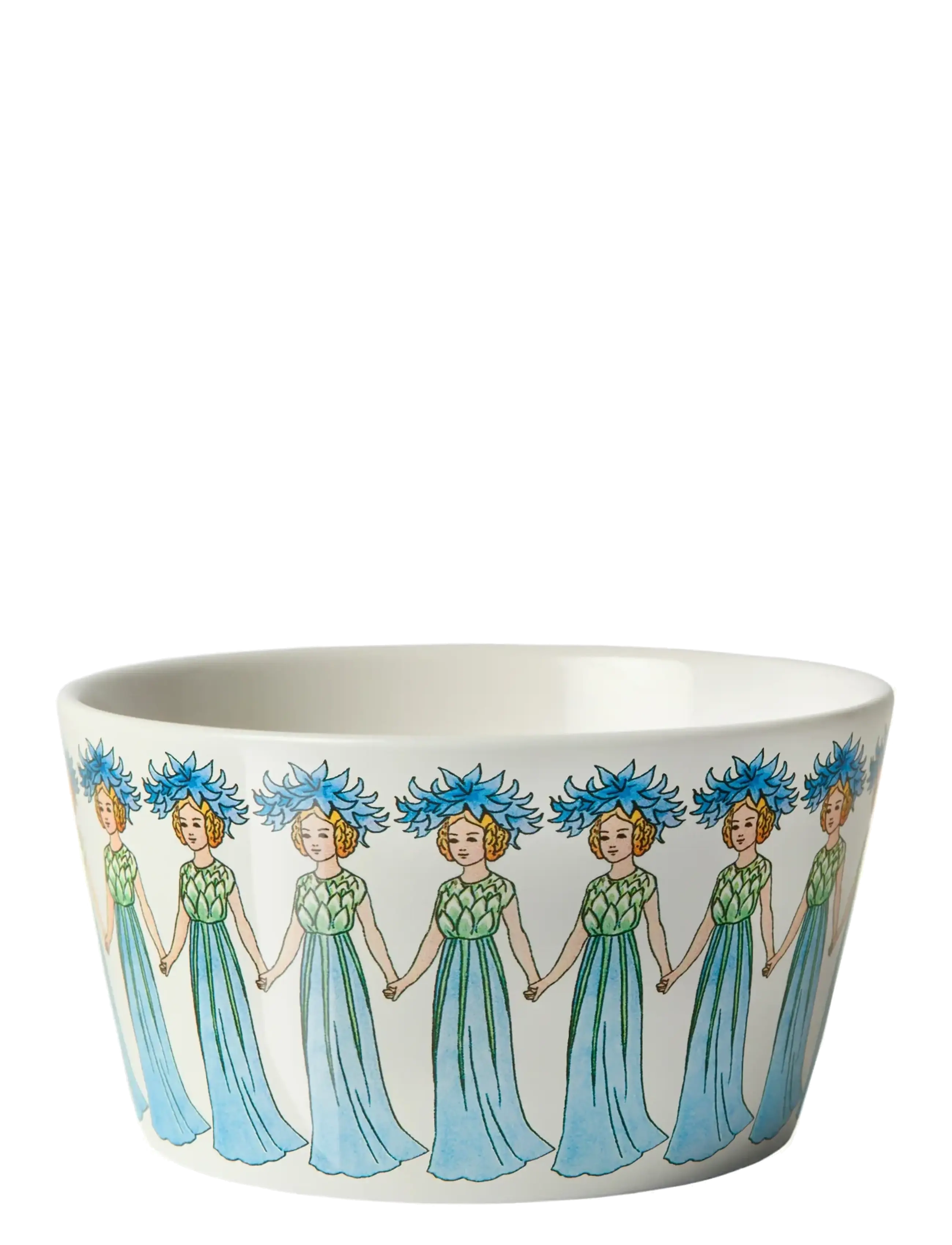 Design House Stockholm Cornflower Bowl - Krus & Kopper - MULTI / white