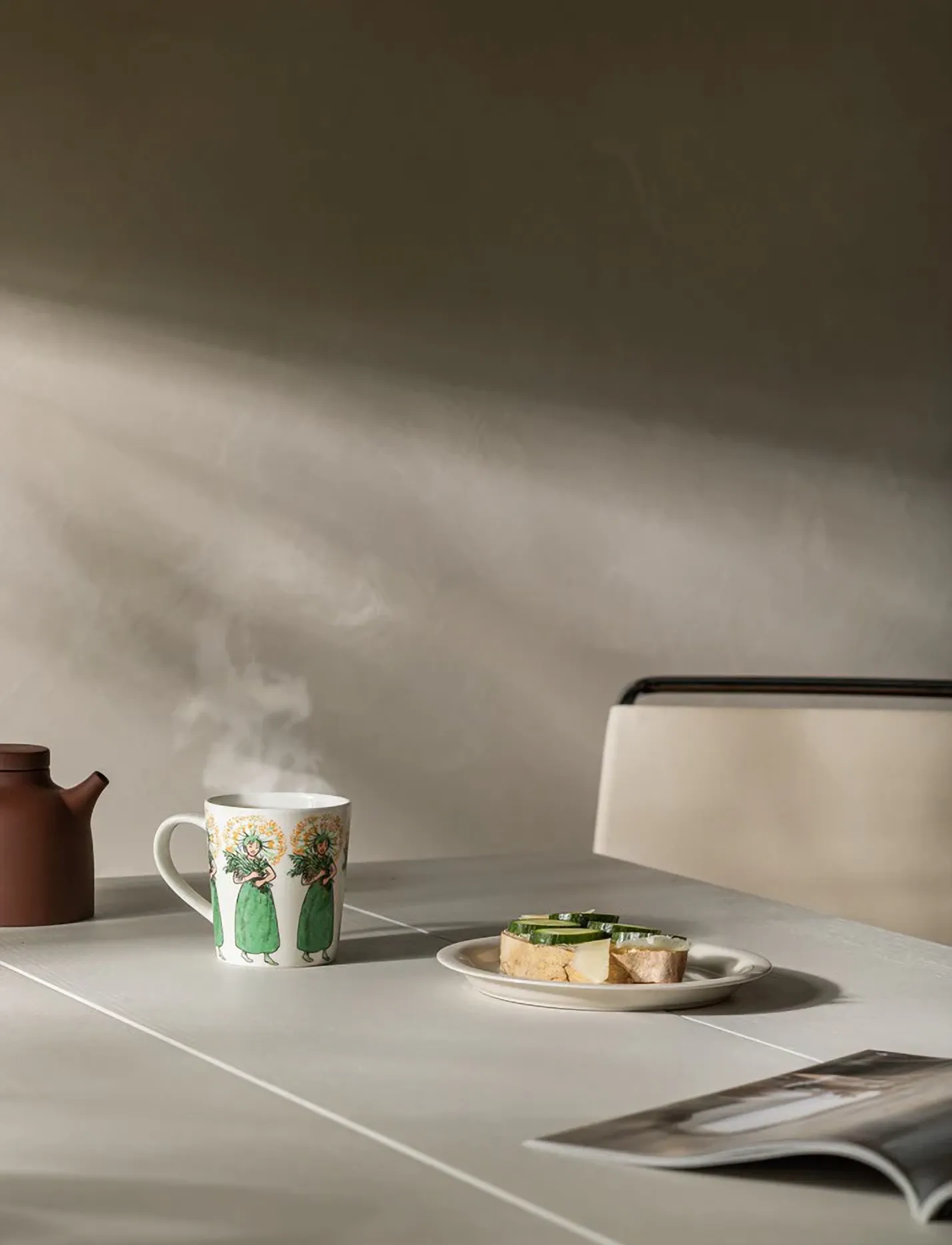 Design House Stockholm - Mrs Dill Mug with handle - kaffetassen - multi - 3