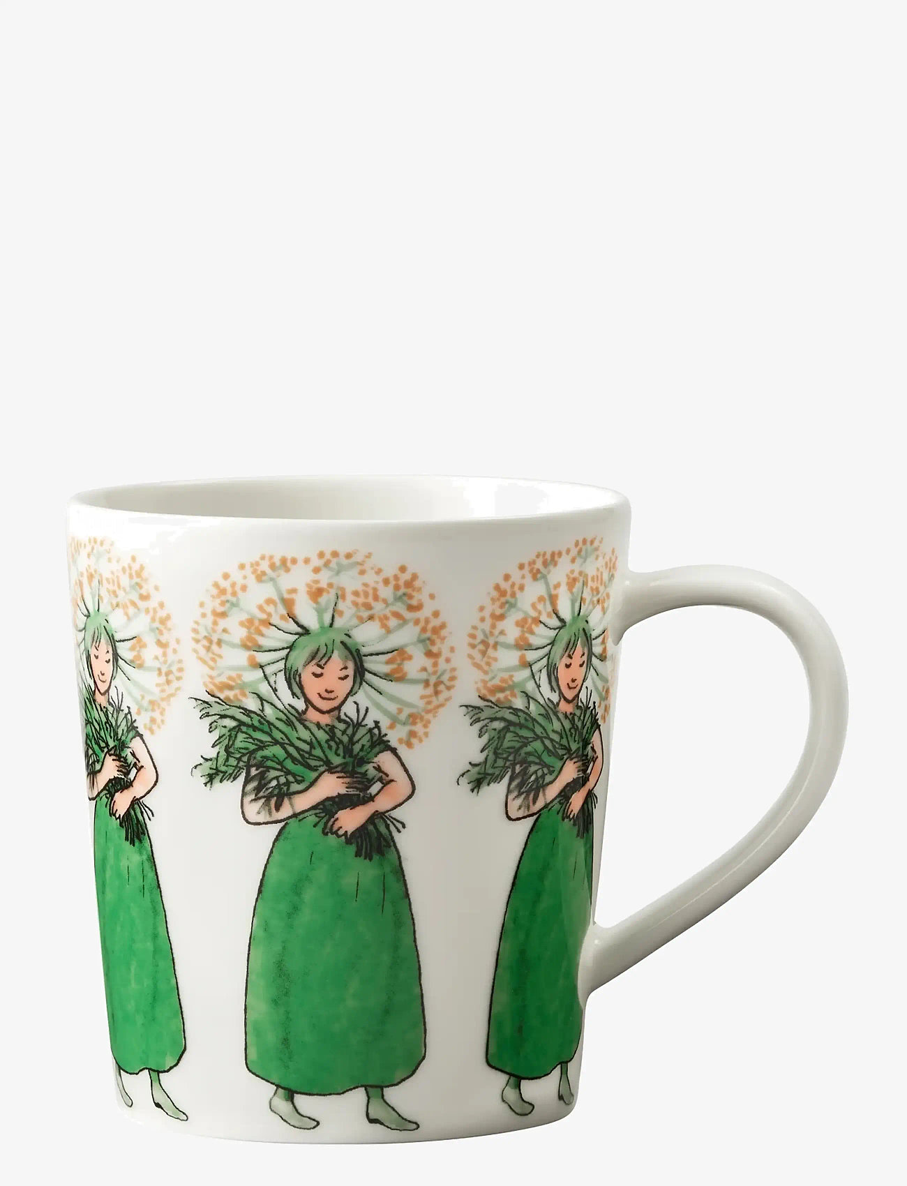 Design House Stockholm - Mrs Dill Mug with handle - kaffetassen - multi - 1