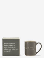 Design House Stockholm - Astrid  Lindgren mug - mažiausios kainos - grey - 0