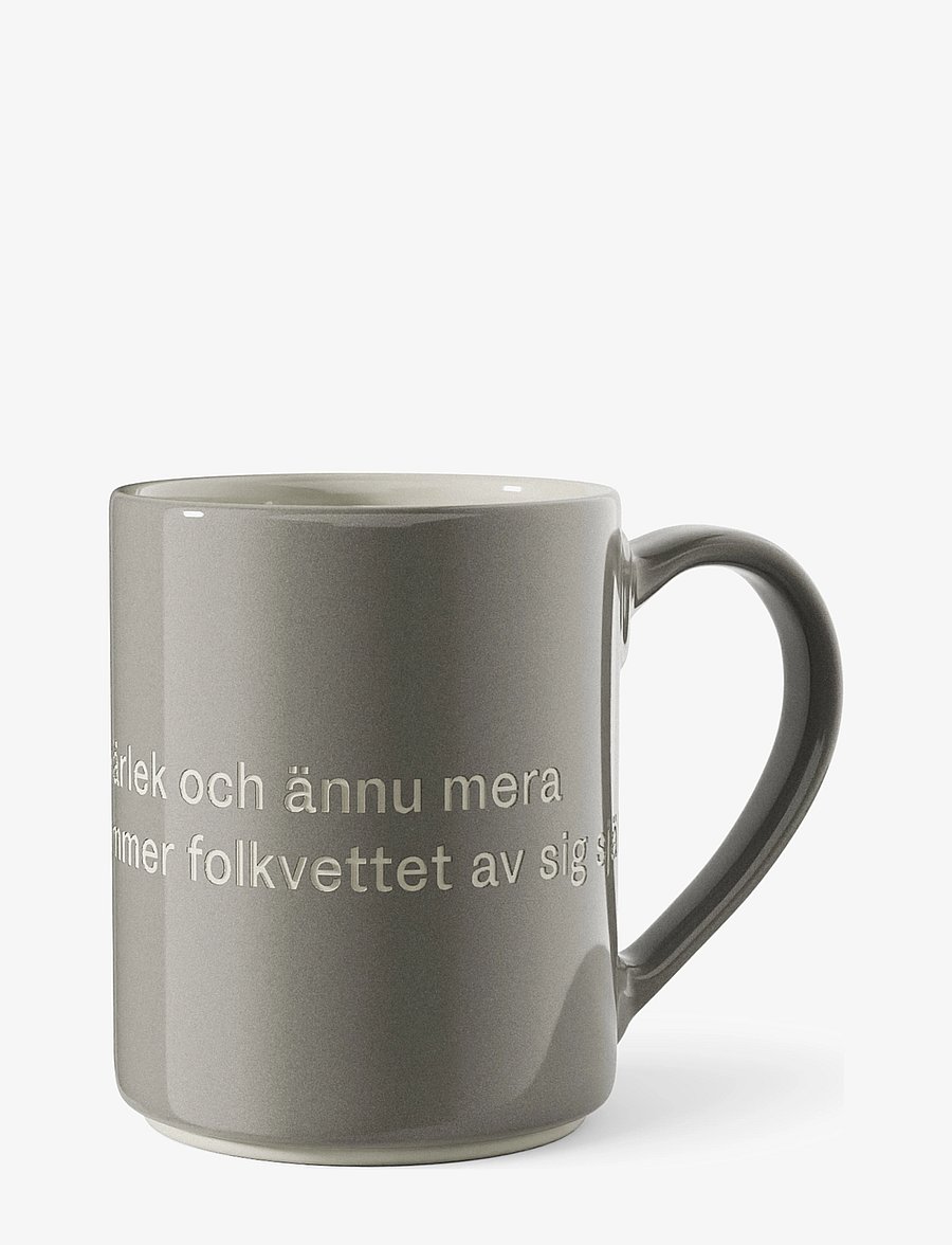 Design House Stockholm - Astrid Lindgren mug - kaffetassen - grey - 2