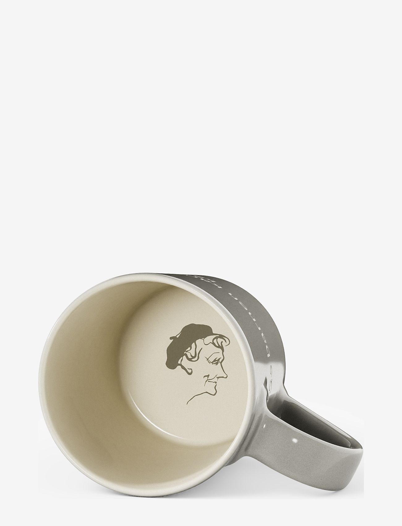 Design House Stockholm - Astrid  Lindgren mug - kaffibollar - grey - 3