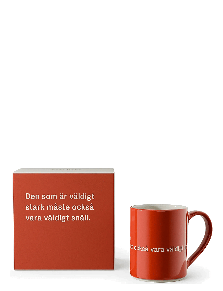 Design House Stockholm - Astrid Lindgren mug - kaffetassen - red - 1